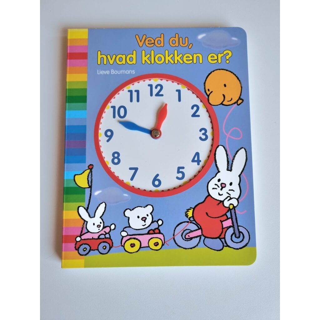 Bogen "Ved du, hvad klokken er?"