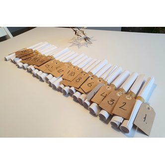 Læringsjulekalender 3-4 år  (Print selv)