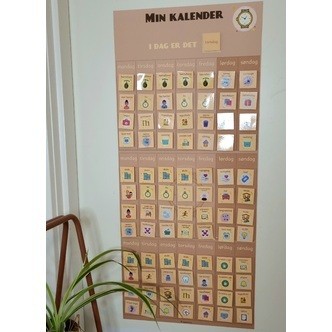 Kalender til børn - overblik og struktur
