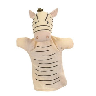 Hånddukke Zebra - Les petits