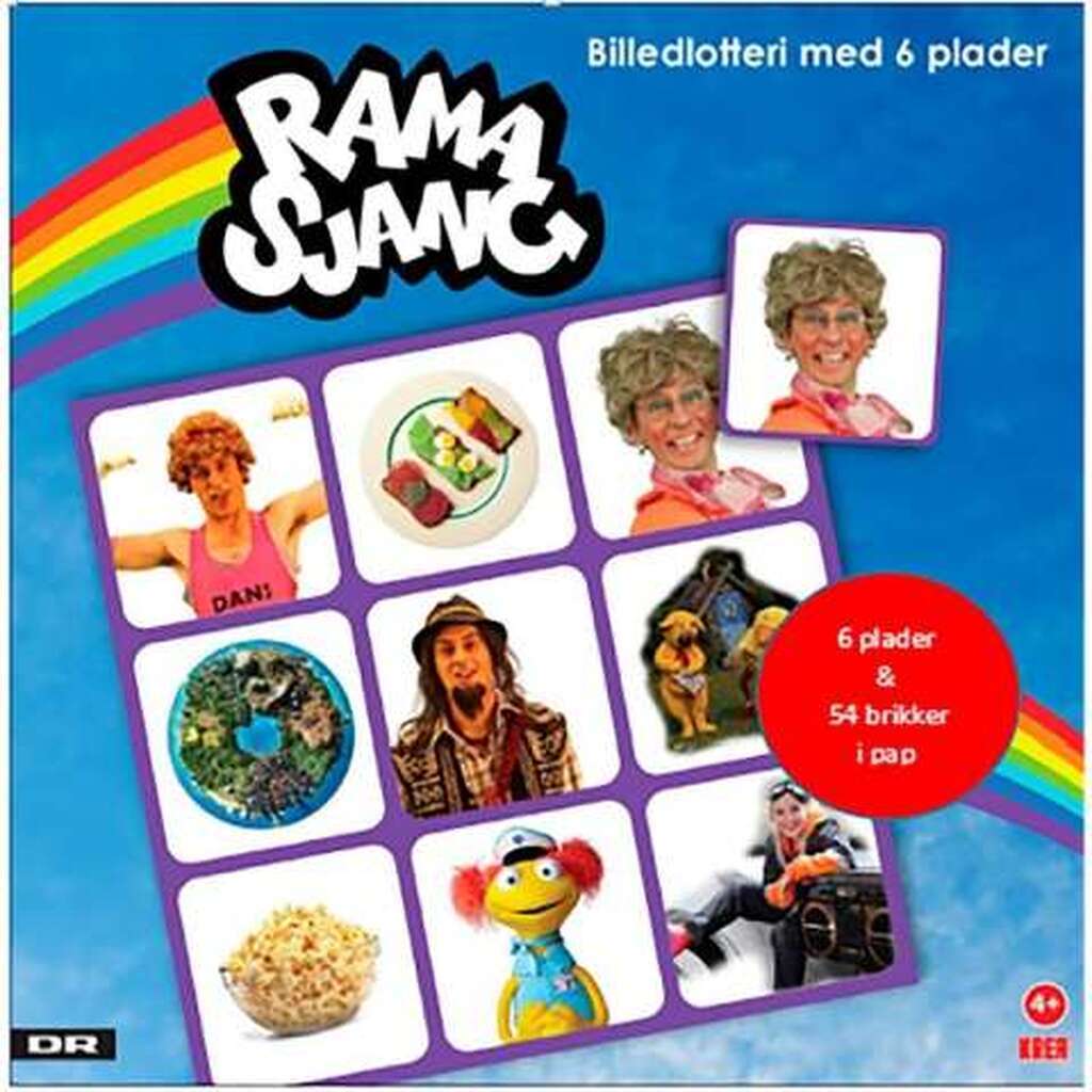 Ramasjang Billedlotteri m6 plader