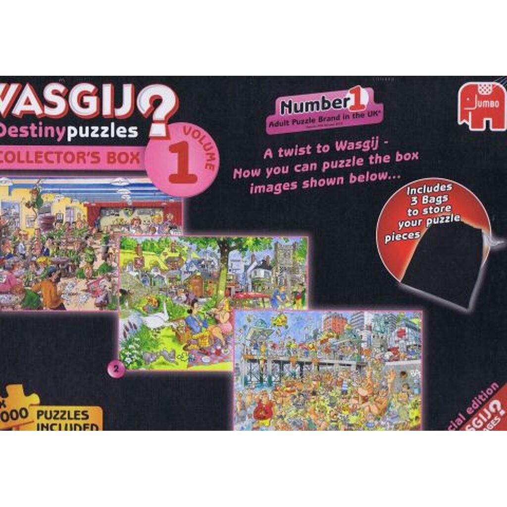 Destiny Wasgij, Collectors box volume 1 - 3x1000 brikker