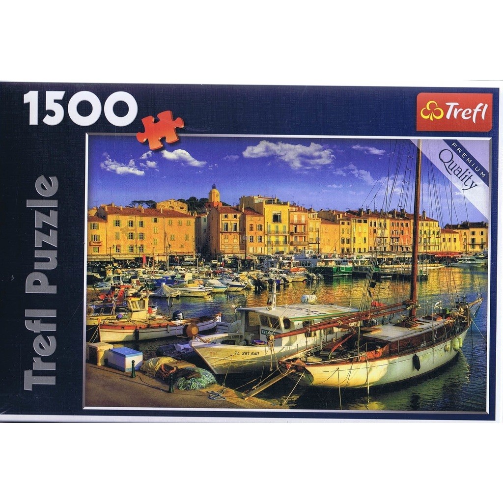 Old Port in Saint-Tropez - 1500 brikker