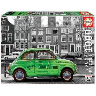 Car in Amsterdam - 1000 brikker