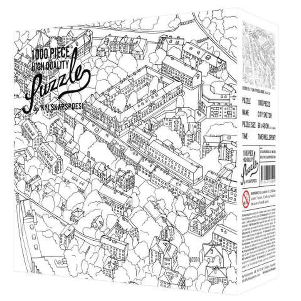 City Sketch - 1000 brikker