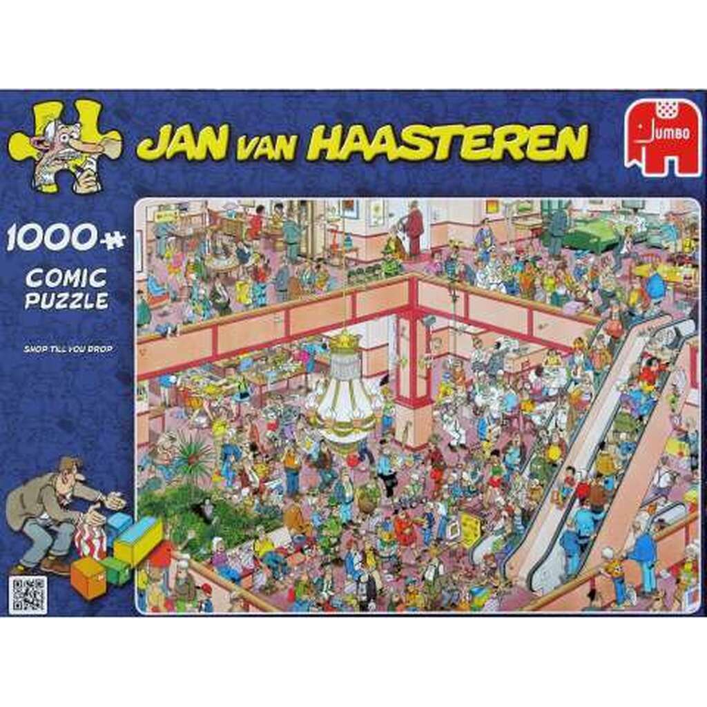 Jan van Haasteren - Shop till You Drop - 1000 brikker