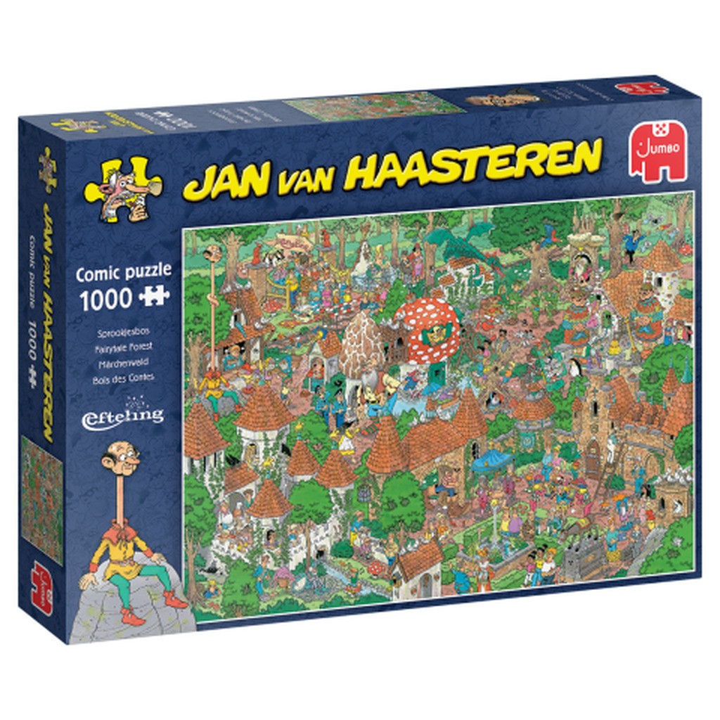 Jan Van Haasteren - Den Eventyrlige Skov - 1000 brikker