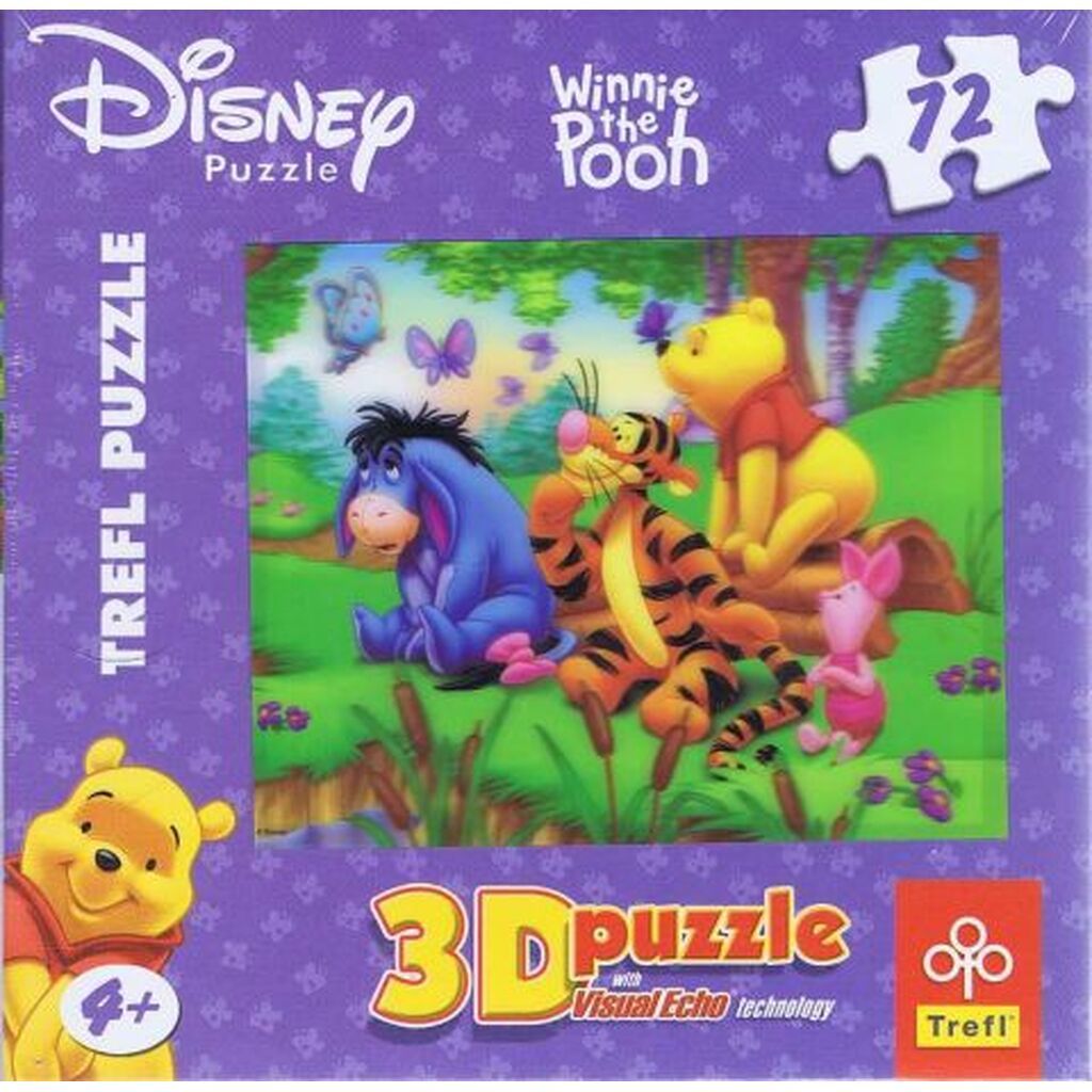Winnie the Pooh 3D - 72 brikker