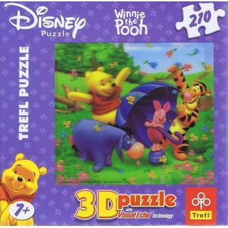 Winnie the Pooh, 3D, 210 brikker