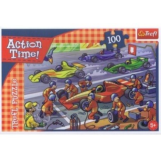 Action Time Racerløb - 100 brikker