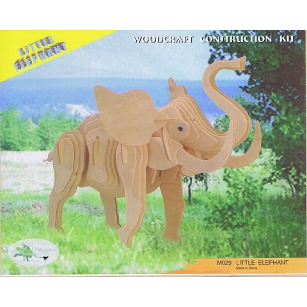 Little Elephant, Woodcraft Construction Kit