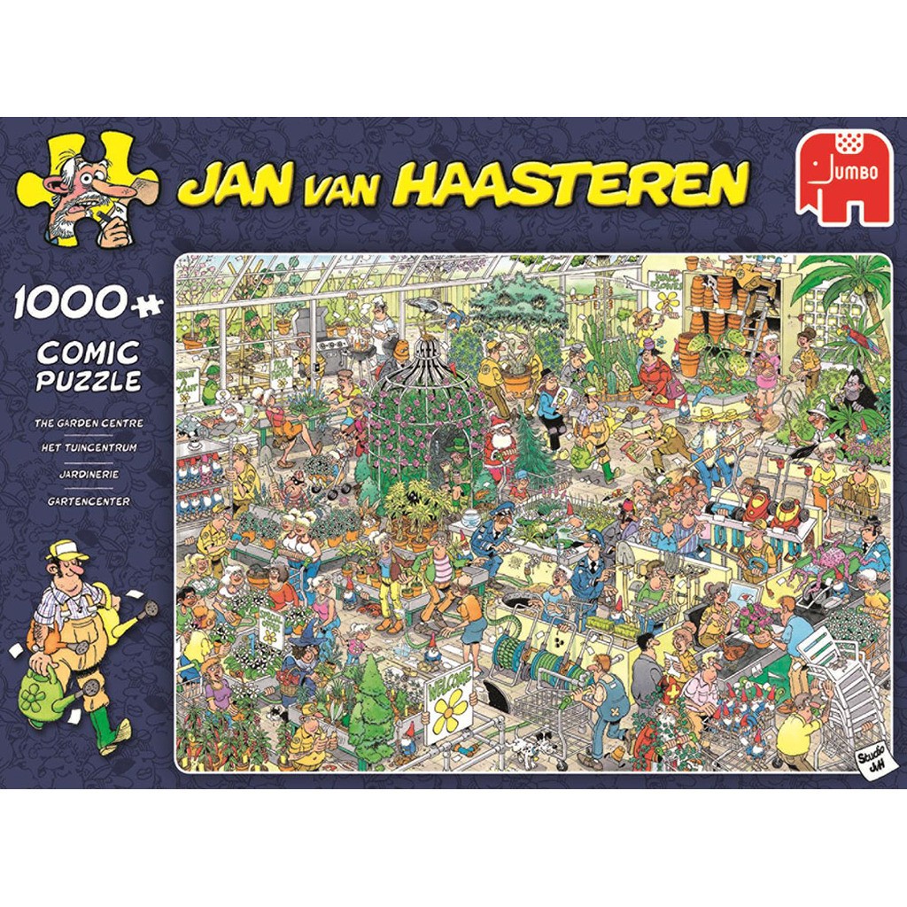 Jan van Haasteren - Garden Center - 1000 brikker