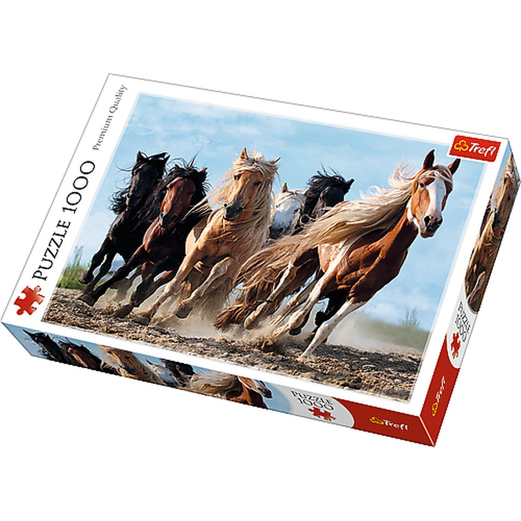Galloping Horses - 1000 brikker