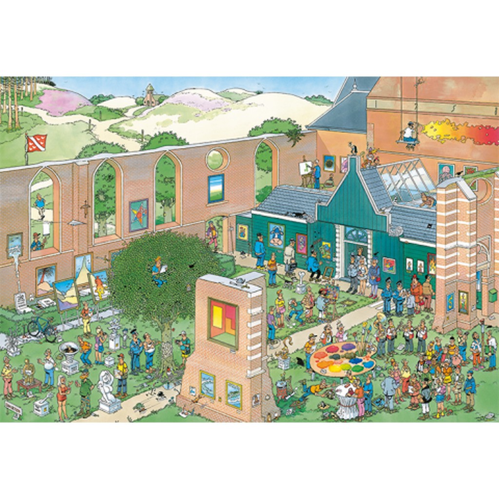 Jan van Haasteren - The Art Market - 2000 Brikker