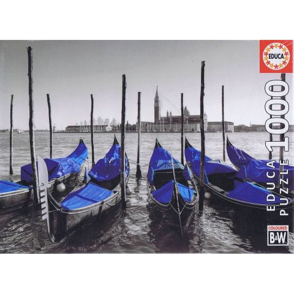 Gondolas in Venice - 1000 brikker