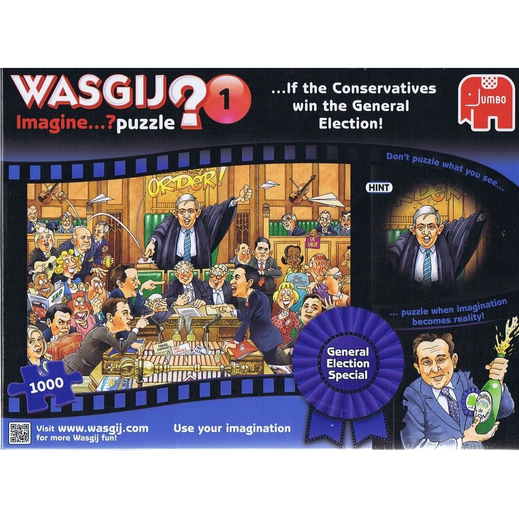 Wasgij? Imagine #1 If the Conservatives Win the General Election, 1000 brikker