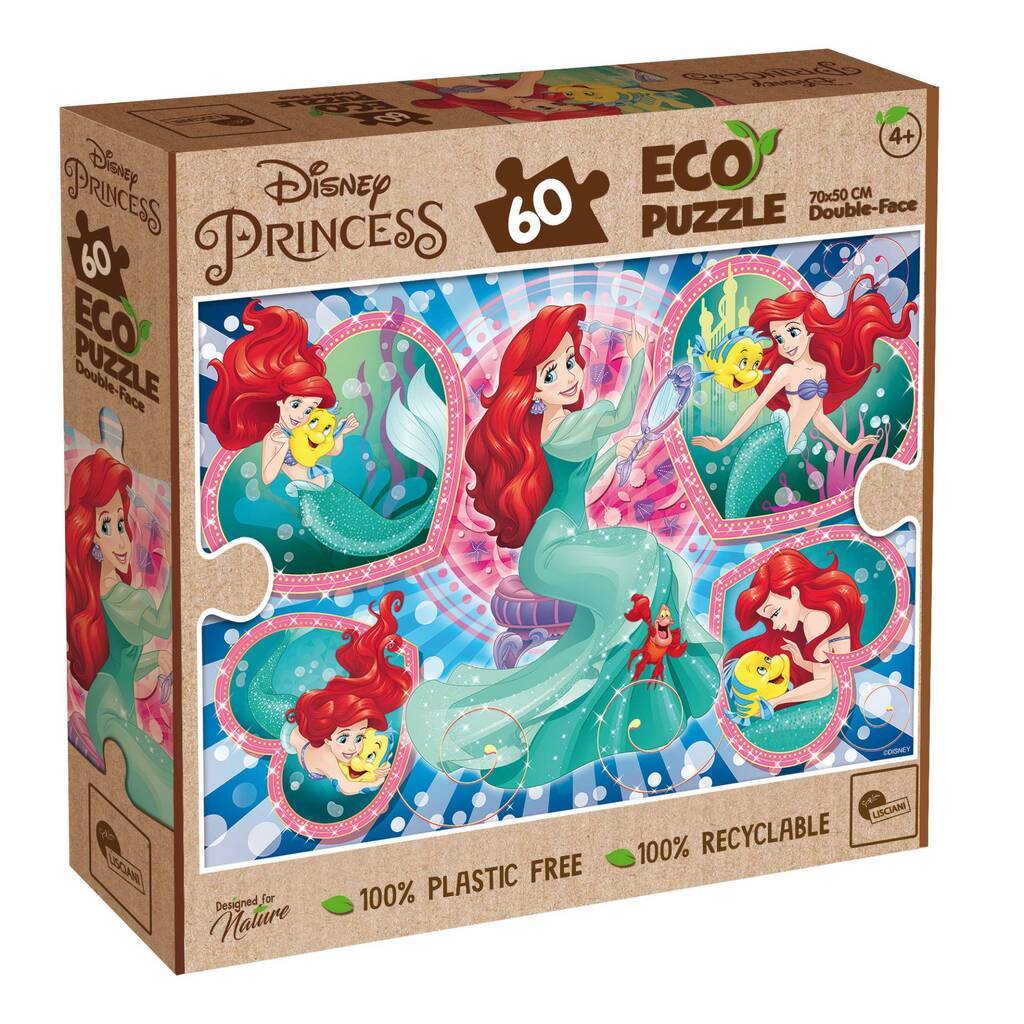 Disney Princess Ariel ECO Puzzle - 60 Brikker
