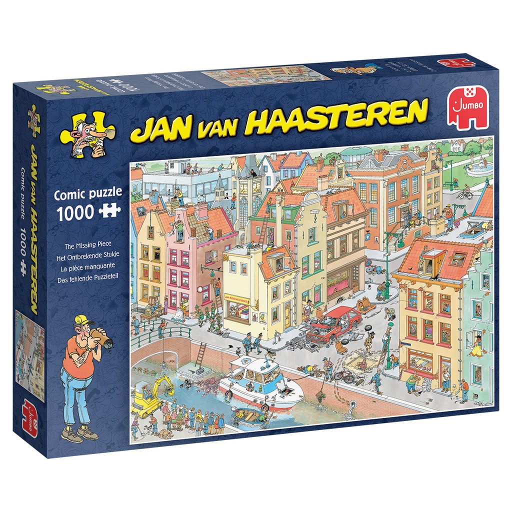 Jan Van Haasteren - Den Manglende Del - 1000 brikker