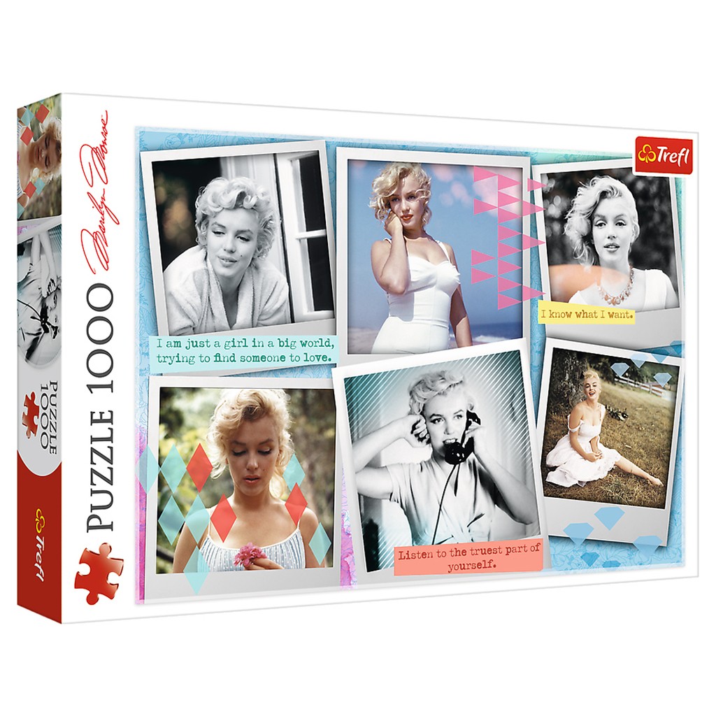 Photographs of Marilyn Monroe - 1000 Brikker
