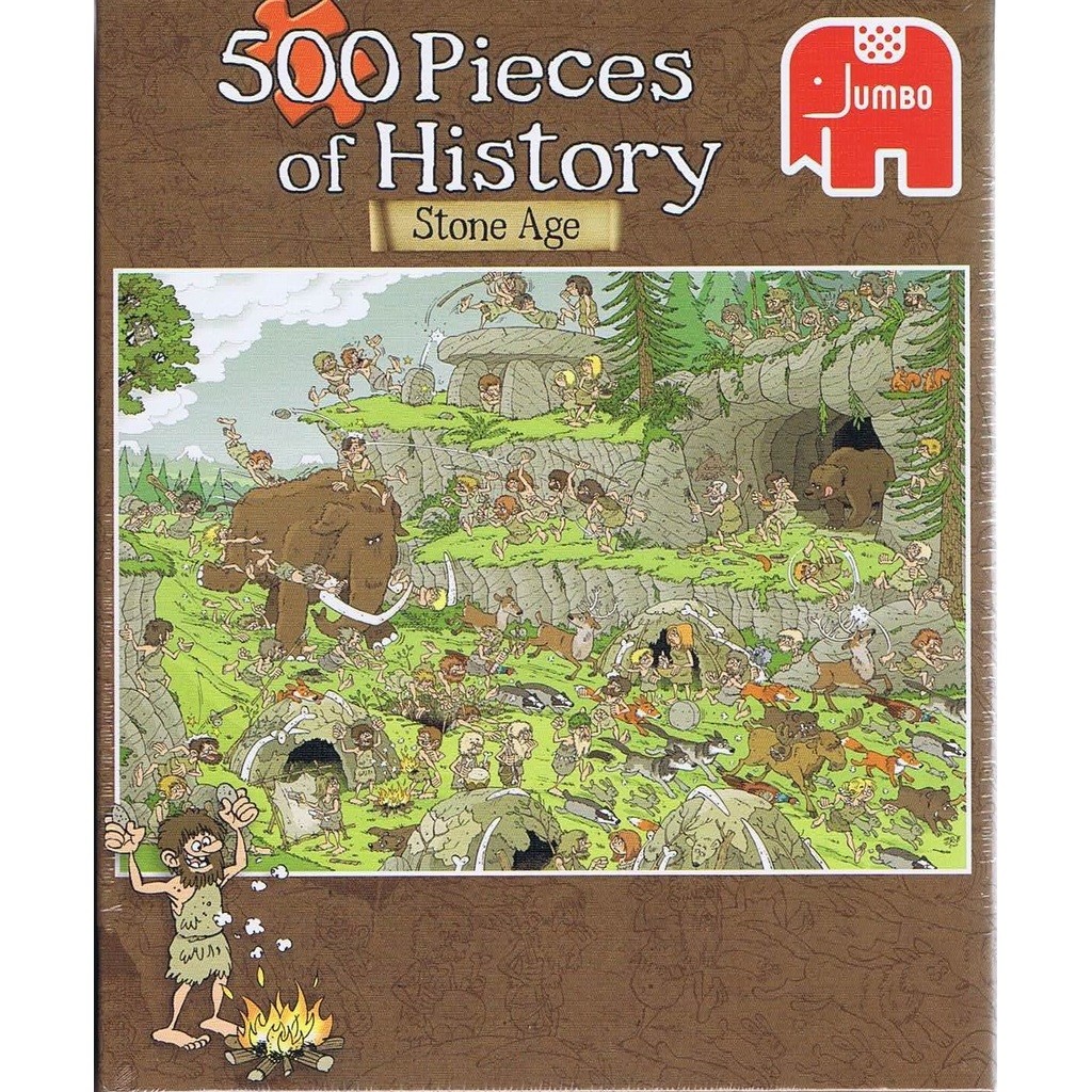 Pieces of History - Stoneage - 500 brikker