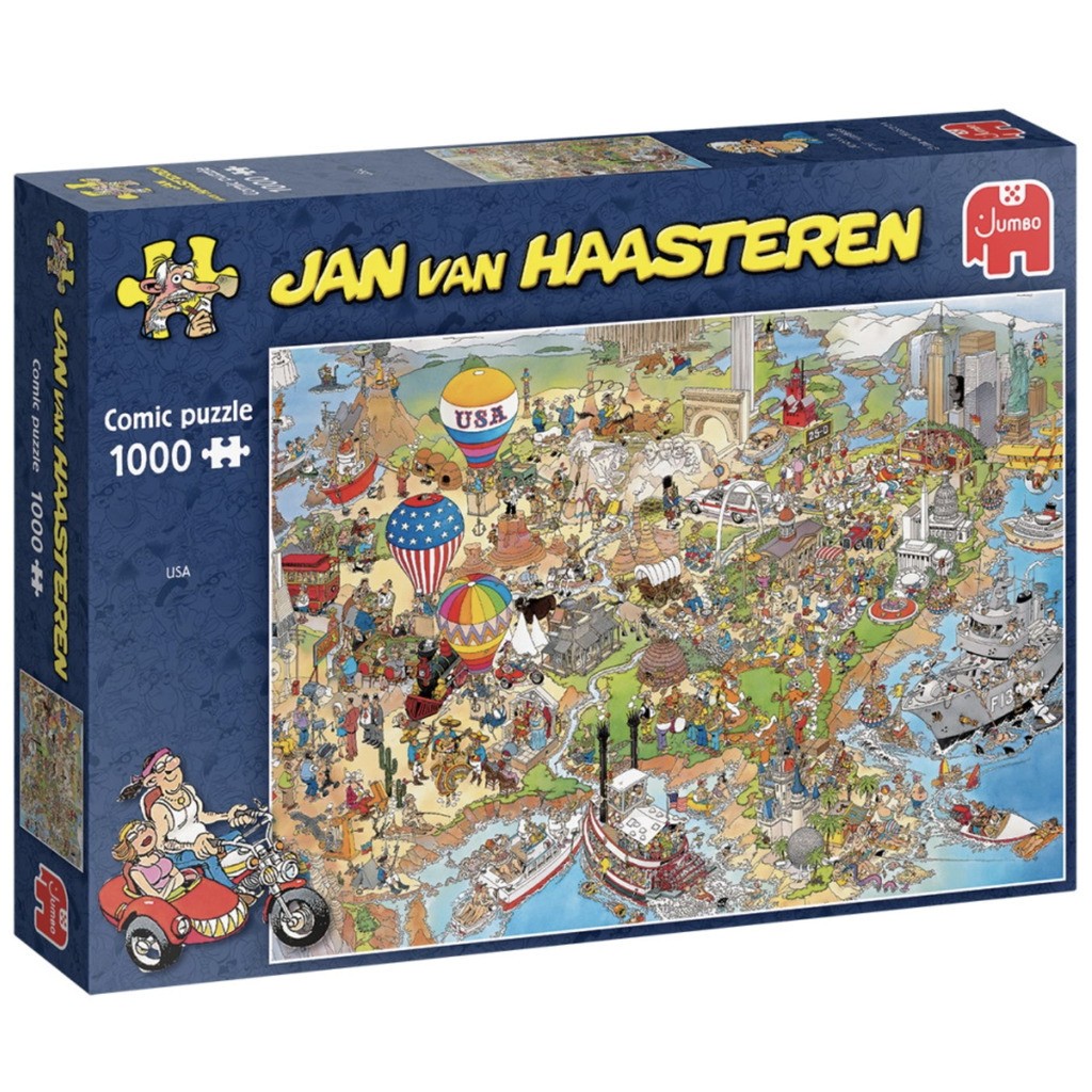 Jan Van Haasteren - USA - 1000 brikker