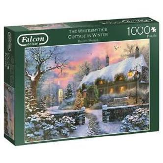 Cottage in Winter - 1000 brikker