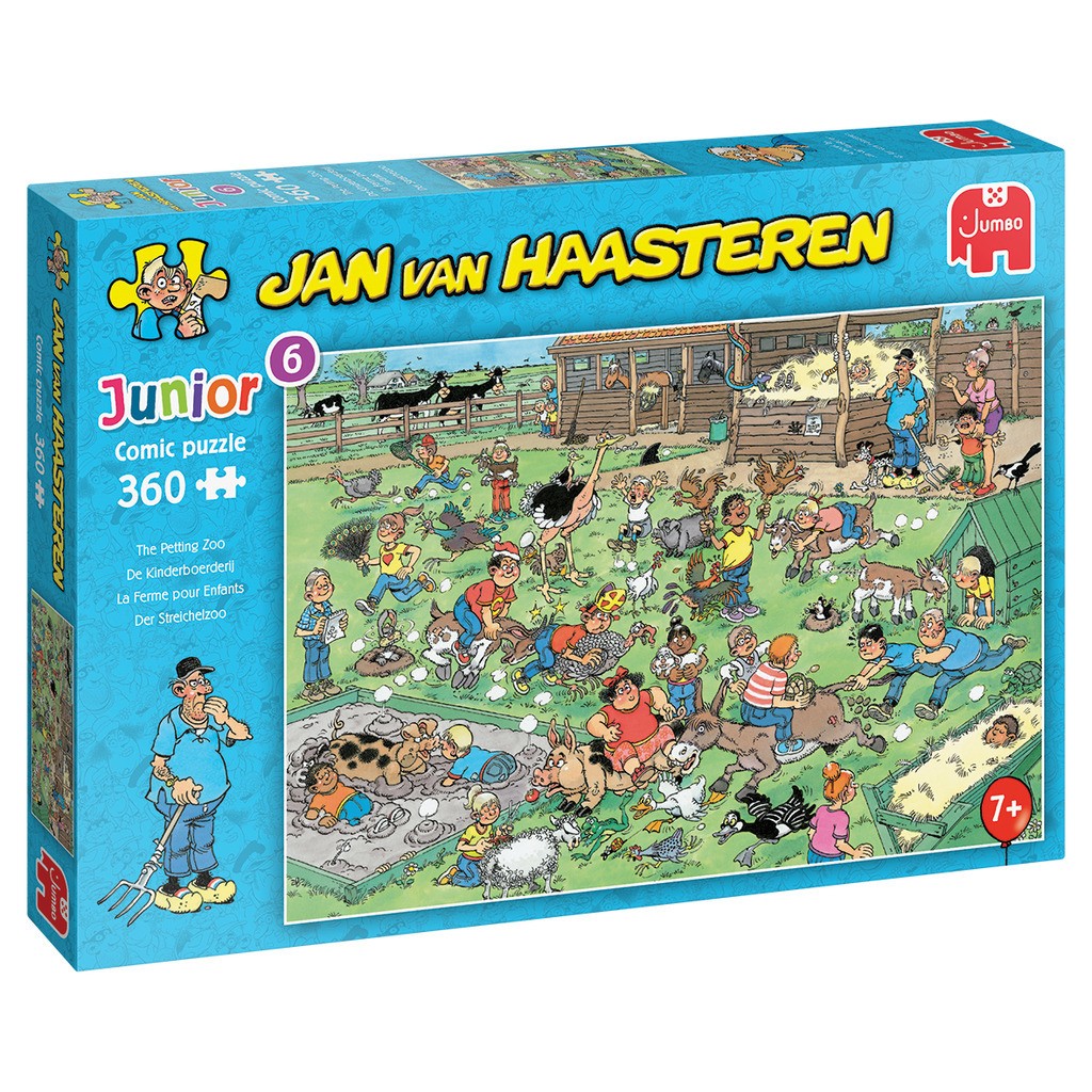 Jan van Haasteren - BørneZoo - 360 brikker