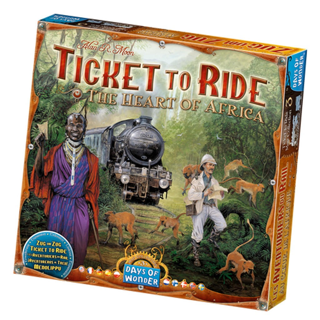 Ticket To Ride: Heart of Africa - Map Collection #3