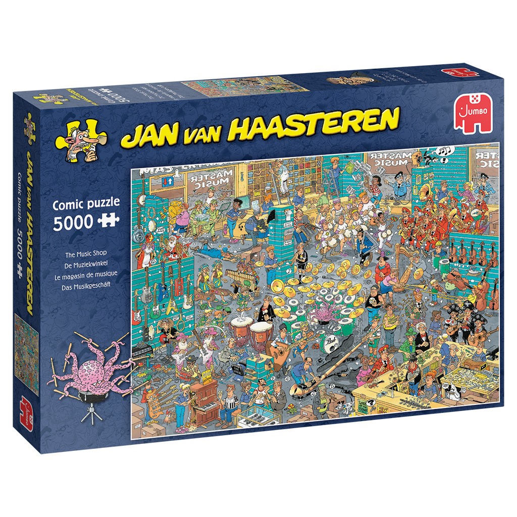 Jan Van Haasteren - Musikbutikken - 5000 brikker