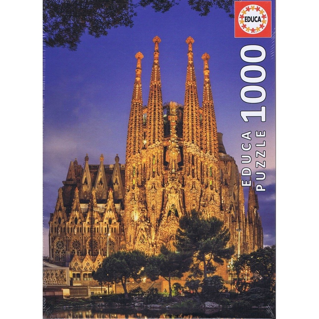 Sagrada Familia - 1000 brikker
