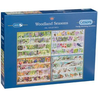 Woodland Seasons - 2000 brikker