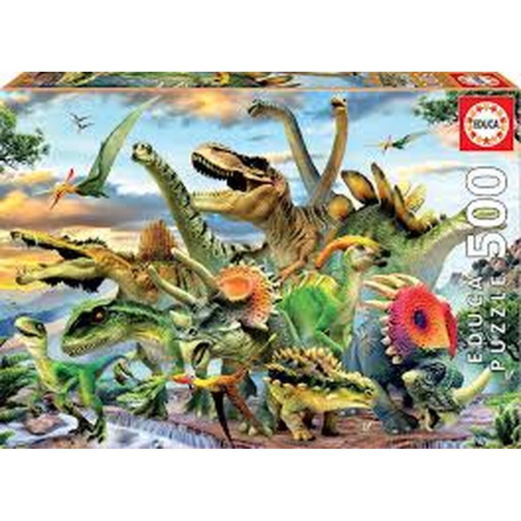 Dinosaurs - 500 brikker
