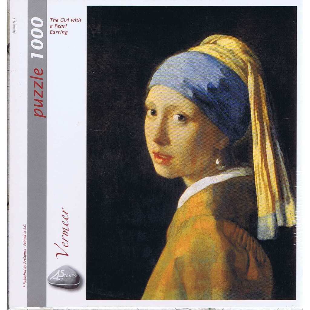 The girl with a Pearl Earring - 1000 brikker