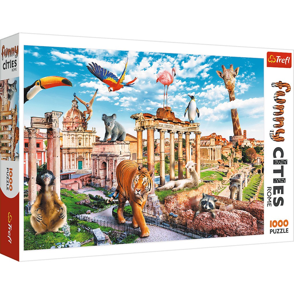 Funny Cities, Wild Rome - 1000 Brikker