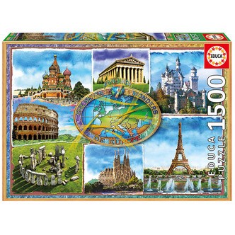 Seven Wonders of Europe, 1500 brikker