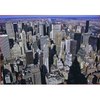 New York: Empire State Building view - 1000 brikker