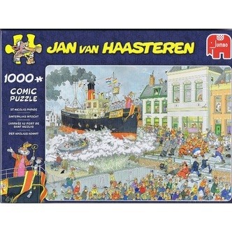 Jan van Haasteren - St. Nicolas parade - 1000 brikker