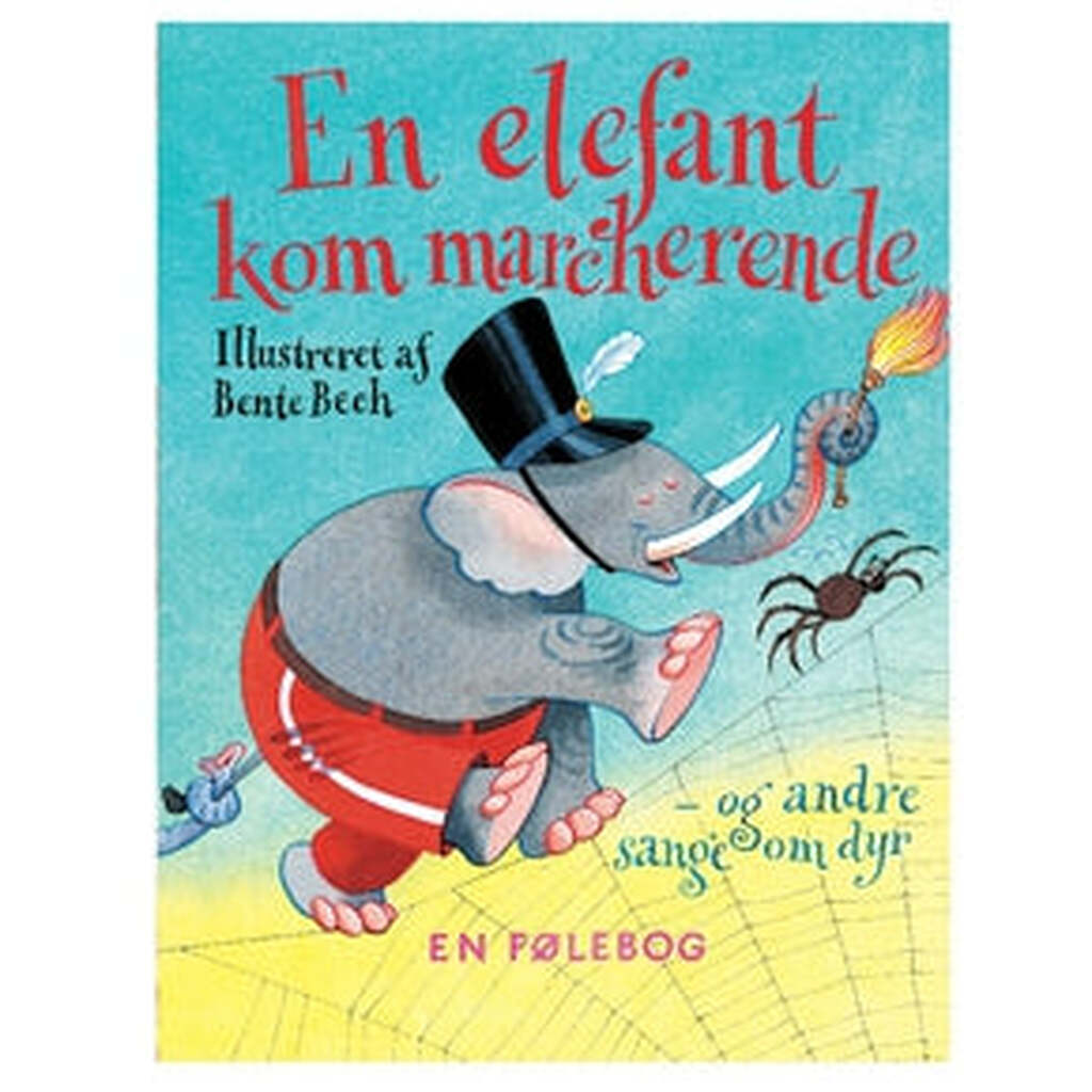 Børnebog, En Elefant kom Marcherende - Børnebog - Legekammeraten.dk