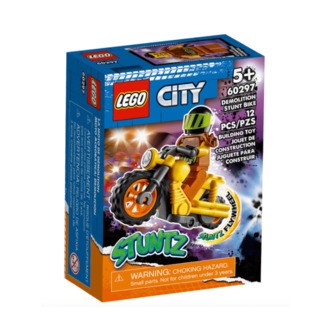 LEGO City Nedrivnings-Stuntmotorcykel - Lego City - Legekammeraten.dk