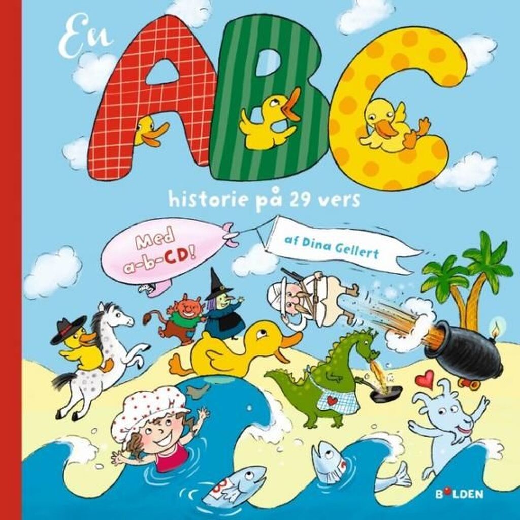 Børnebog En ABC-Historie På 29 Vers Med AB-CD - Børnebog - Legekammeraten.dk