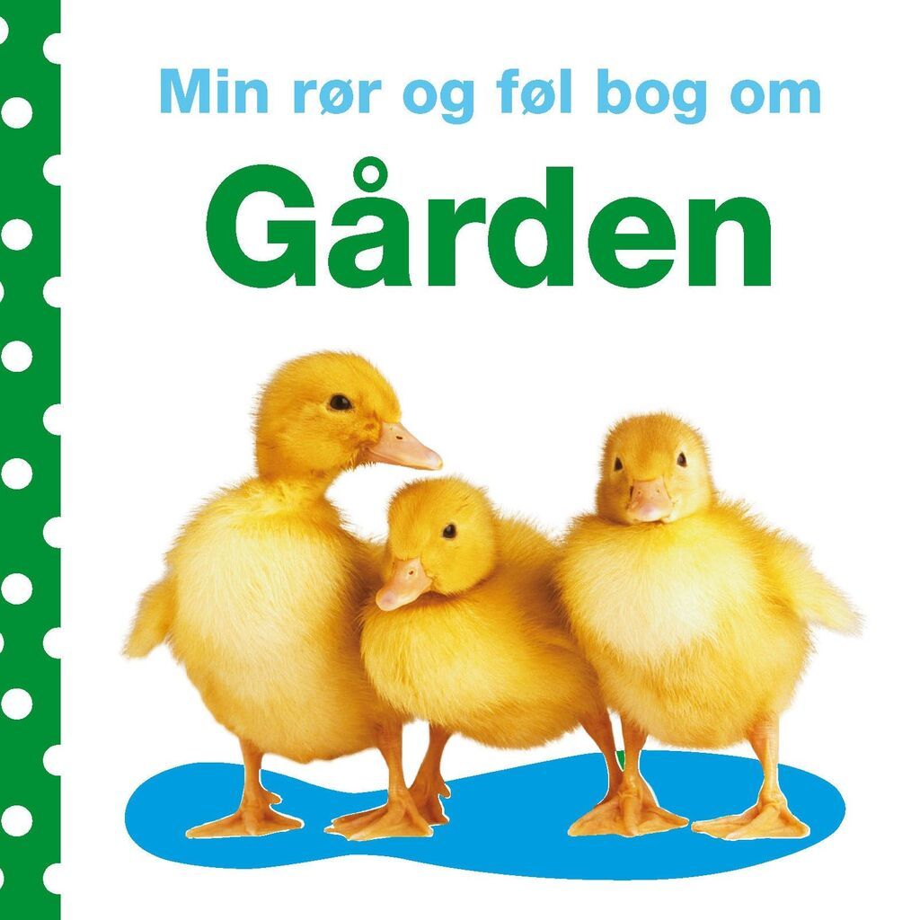Børnebog Min rør og føl bog om Gården - rør og føl bog - Legekammeraten.dk