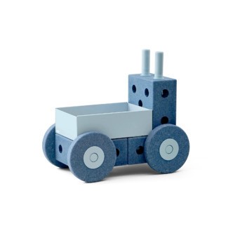 Modu 3-i-1 Gåvogn - Deep Blue  Sky Blue - Modu - Legekammeraten.dk