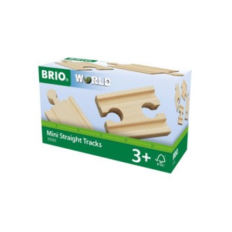 Brio Mini Lige Skinner - Brio Togbane - Legekammeraten.dk