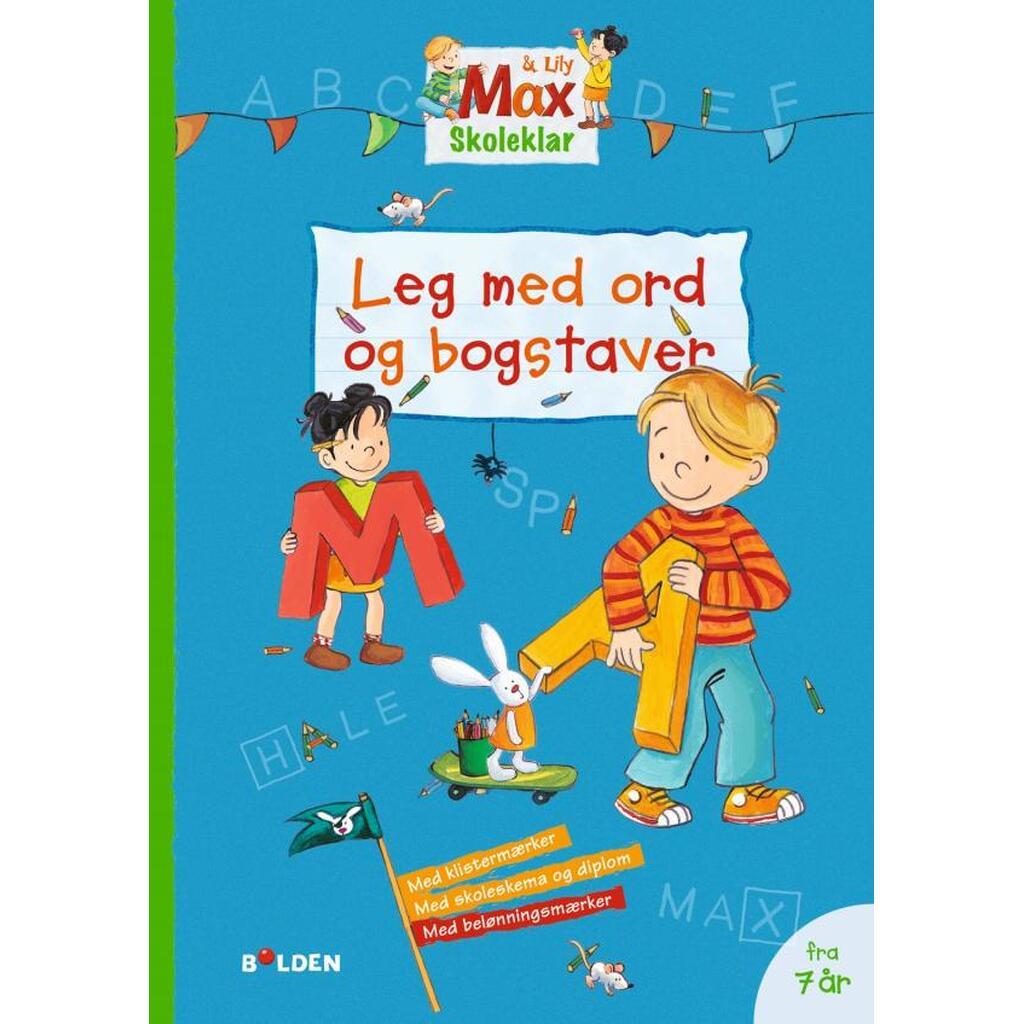Max. Skoleklar: Leg Med Ord Og Bogstaver - Bøger - Legekammeraten.dk