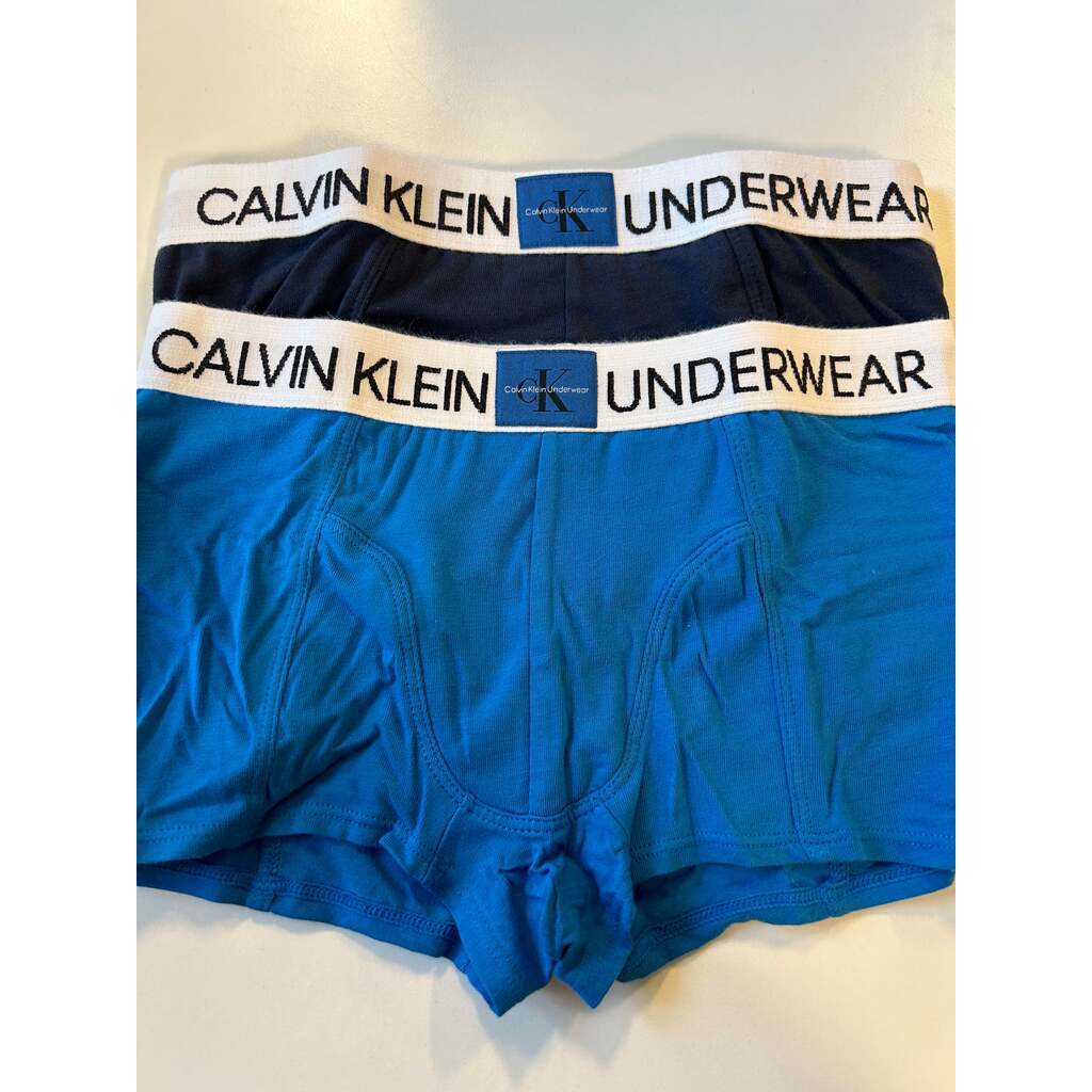 Calvin Klein 2-pak Boksershorts Directoire blue/Blackiris - underbuks - Legekammeraten.dk