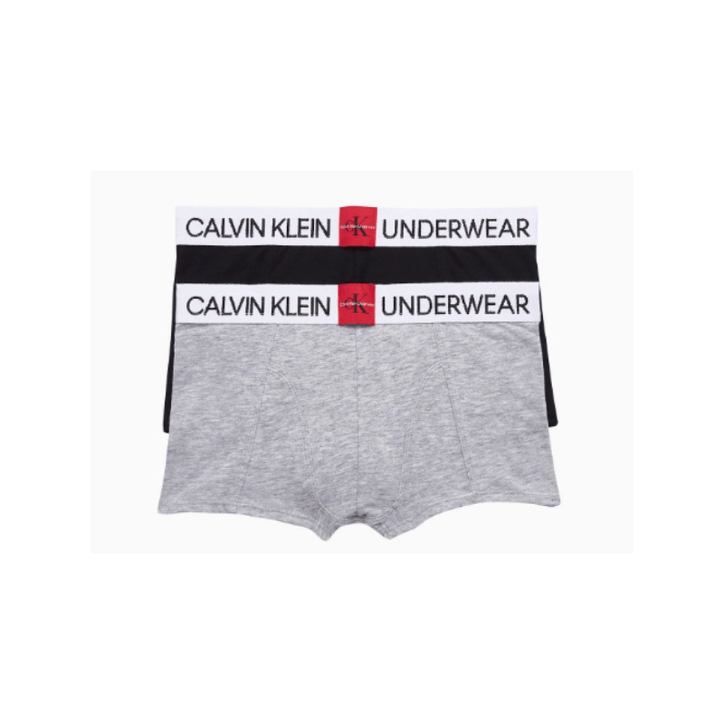Calvin Klein 2-pak Boxershorts Black/Grey - Legekammeraten.dk