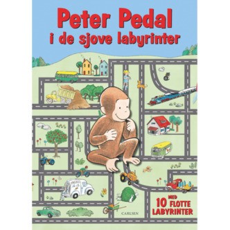 Børnebog Peter Pedal I De Sjove Labyrinter - Børnebog - Legekammeraten.dk