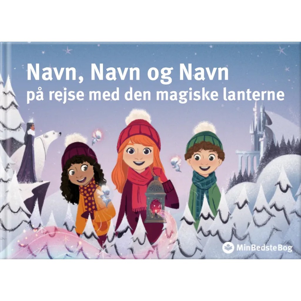 Personlig børnebog: Børnebog om sne og eventyr | Min Bedste Bog