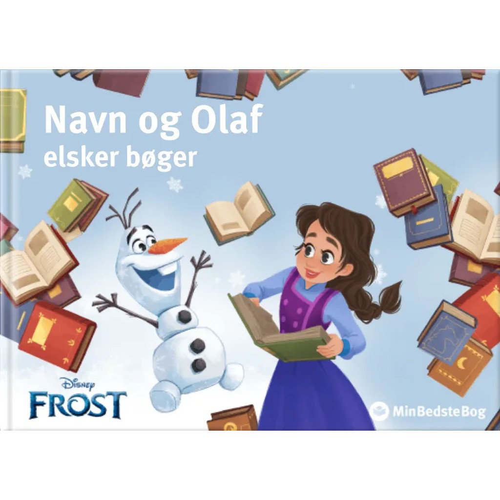 Personlig børnebog: Børnebog om Frost | Min Bedste Bog