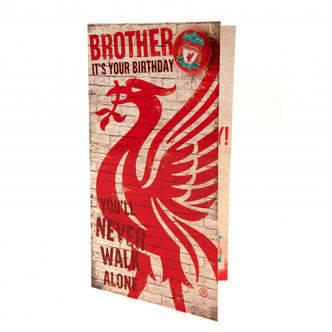 Liverpool FC Fødselsdagskort Brother